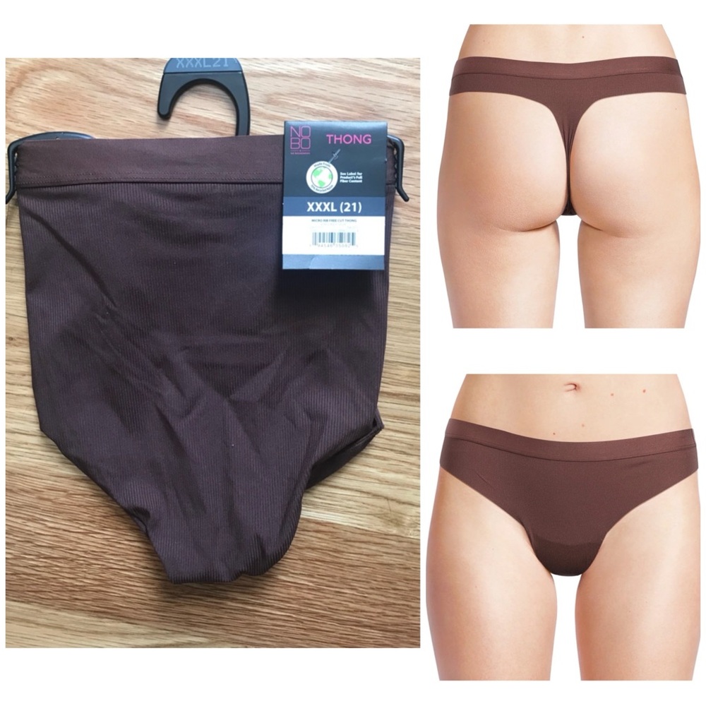NEW No Boundaries Micro THONG Panty NWT